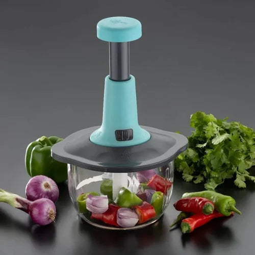 Hand Pushing Chopper Manual Press