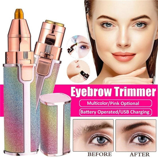 2 in 1 eyebrow trimmer