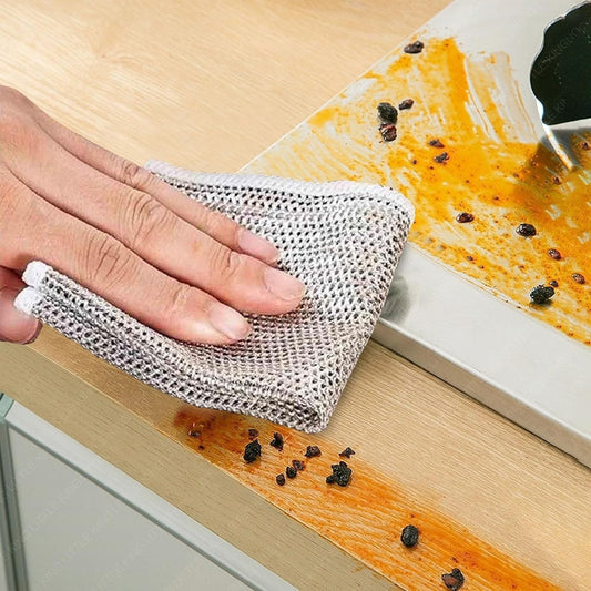 Non Scratch Steel Wire Dishcloth